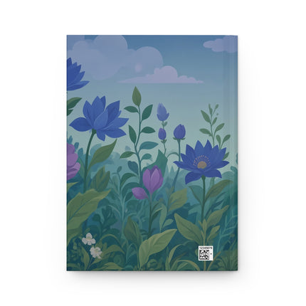 🦚🌺 The Lady Of The Peacock Conservatory Hardcover Journal – Art Deco Garden Elegance