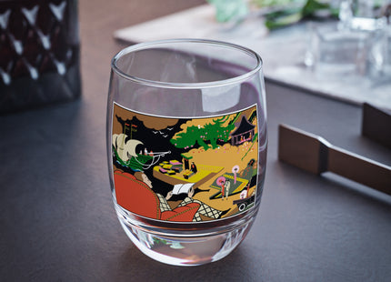 Enchanted Pages Whiskey Glass