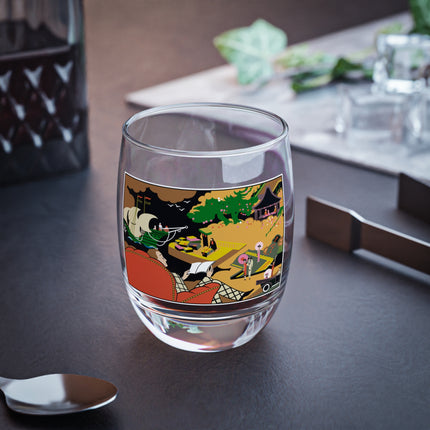 Enchanted Pages Whiskey Glass