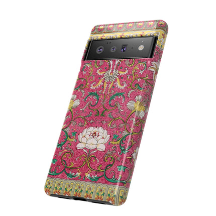 Pink Floral Pattern by Owen Jones Phone Cases