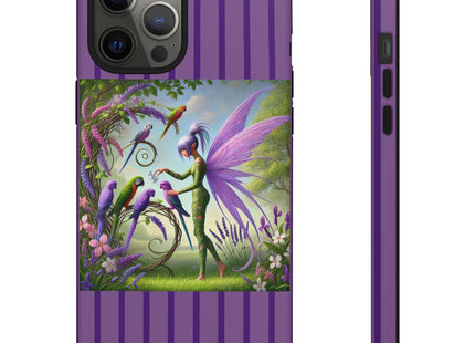 Lavender-Winged Fairy Phone Cases