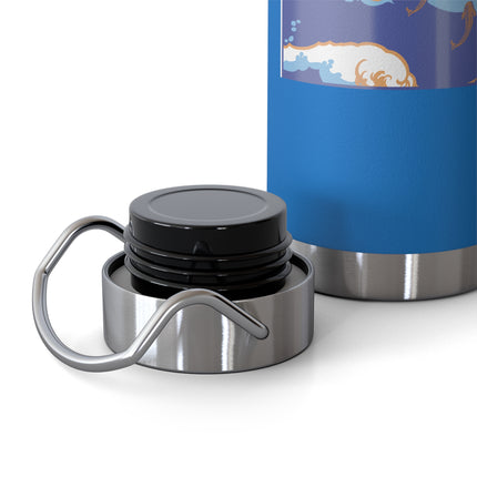Golden Seas and Whimsical Dreams Copper Vacuum Insulated Bottle, 22oz