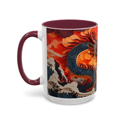 Emergence of the Dragon Colorful Mugs (11oz, 15oz)