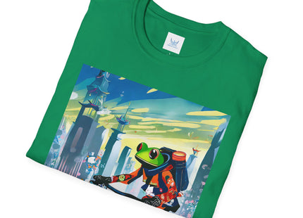 Cyberpunk Frog Softstyle T-Shirt