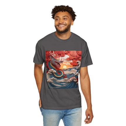 Emergence of the Dragon Unisex Garment-Dyed T-shirt