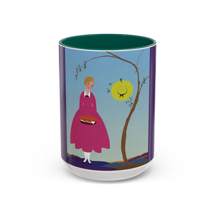 Apple Pie Day Colorful Mugs – Sweet Storybook Charm & Gentle Innocence