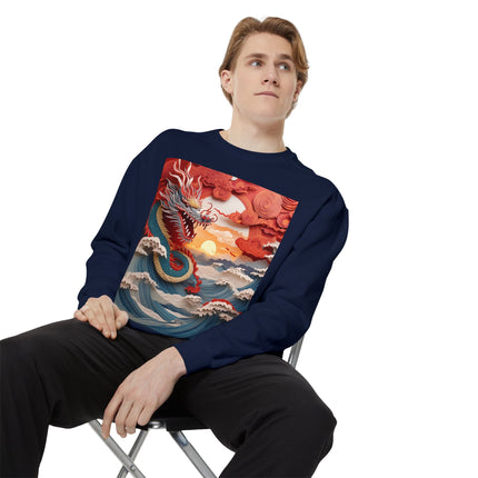 Stormbound Dragon Garment-Dyed Sweatshirt