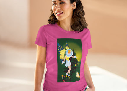 The Enchanted Encounter Women's Midweight Cotton Tee