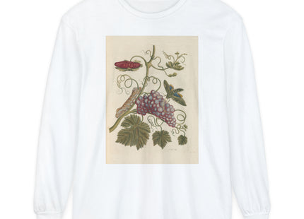 Botanical Pl.49 by Maria Sibylla Garment-dyed Long Sleeve T-Shirt