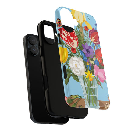 Spring Bouquet Phone Case – Vibrant Blooms & Whimsical Charm
