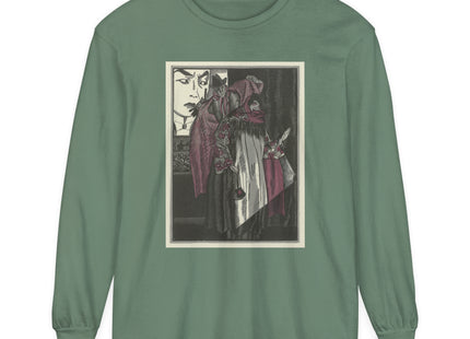 L’écran by Fernand Siméon Garment-dyed Long Sleeve T-Shirt
