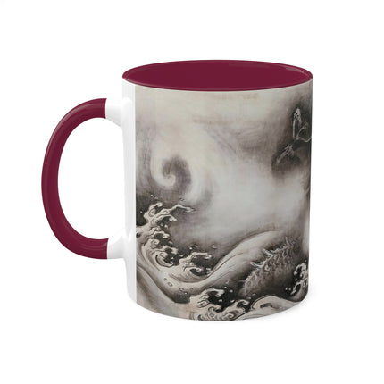 Japanese dragon by Yamada Dōa Colorful Mugs, 11oz