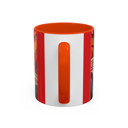 Vibrant Sunrise Sky Colorful Mugs (11oz, 15oz)