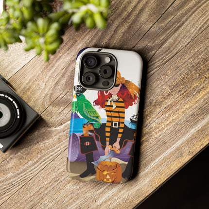 Moonlit Pirate Halloween Phone Cases