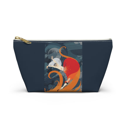 Flame of the Tempest Cosmetic Bag – Fiery Drama & Elemental Grace