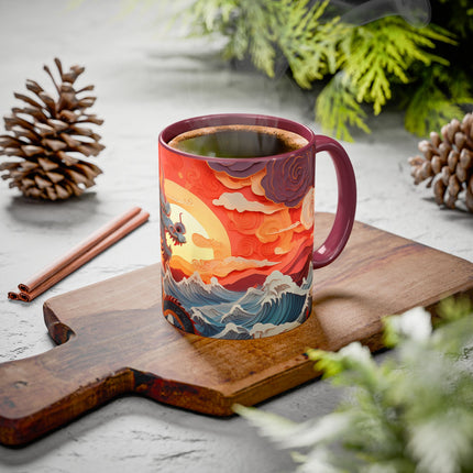 Emergence of the Dragon Colorful Mugs (11oz, 15oz)