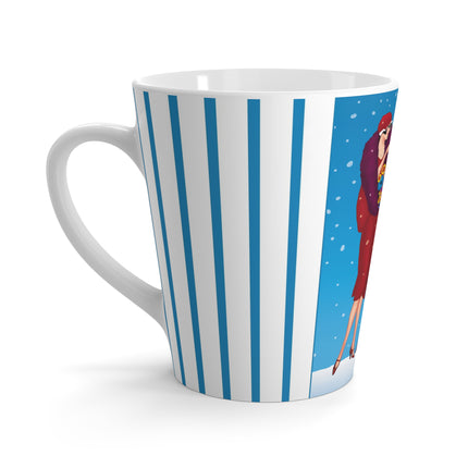 Snowfall & Couture Latte Mug