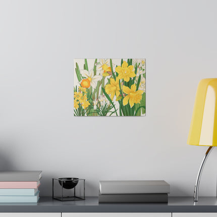 Golden Daffodils by Tanigami Kônan – Japanese Botanical Grace