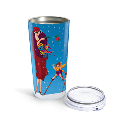 Snowfall & Couture Tumbler 20oz