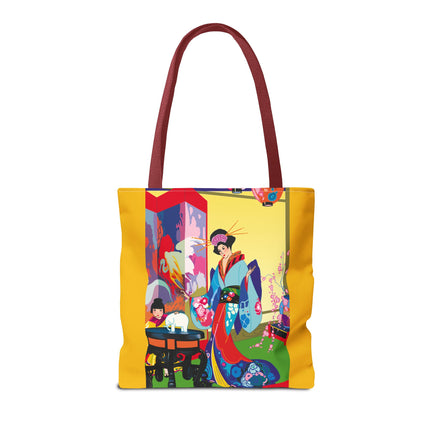 A Timeless Journey by Umberto Brunelleschi Tote Bag (AOP)