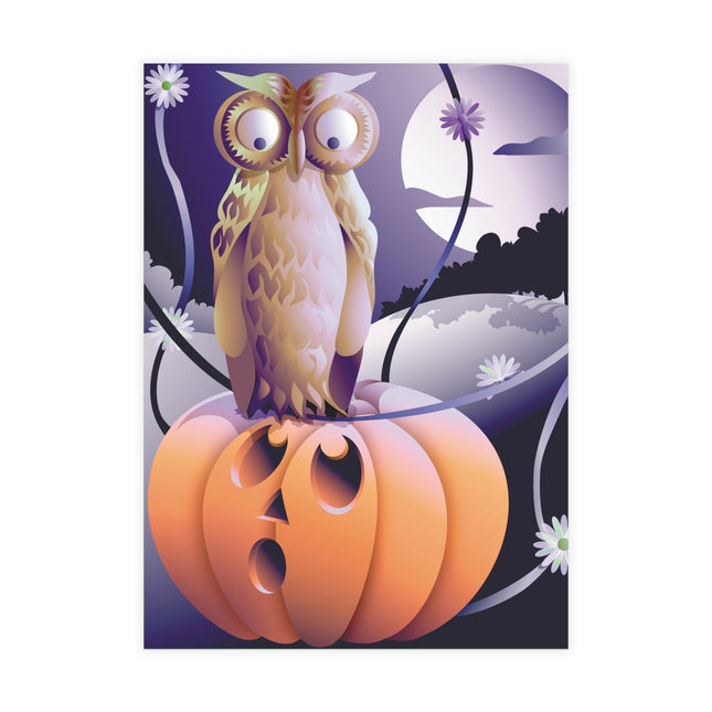 The Startled Pumpkin Postcards (envelopes included) - Bundles of 10, 30, 50 Pieces