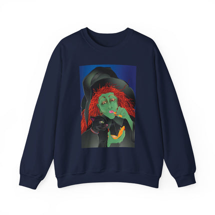 Mirror, Mirror A Witch's Touch Women’s Unisex Heavy Blend™ Crewneck Sweatshirt