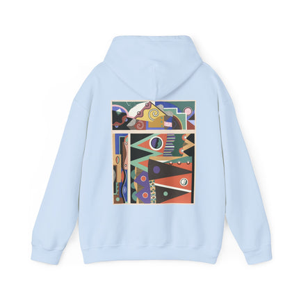 Collection decors et couleurs Pl.03 by Georges Valmier Heavy Blend™ Hooded Sweatshirt