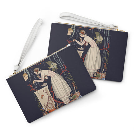 The Dazzling Little Fish by George Barbier Clutch Bag