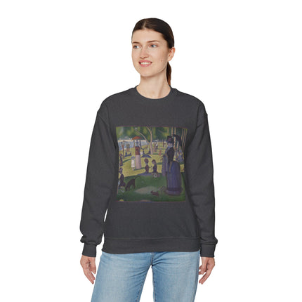 A Sunday on La Grande Jatte by Georges Seurat Heavy Blend™ Crewneck Sweatshirt
