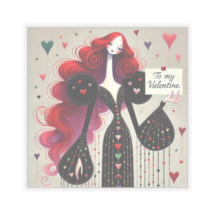 To My Valentine Kiss-Cut Stickers (4 Sizes)