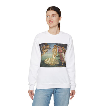 Birth of Venus by Sandro Botticelli Heavy Blend™ Crewneck Sweatshirt