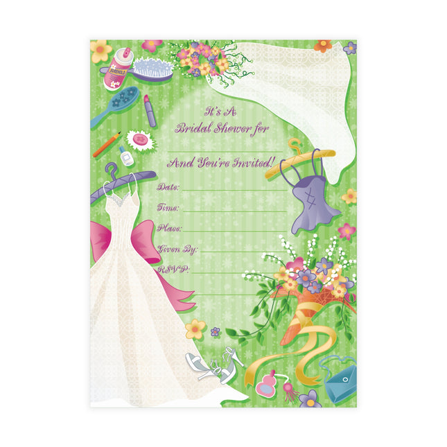 Bridal Shower Invitation! Bundles of 10, 30, 50 Pieces Available (envelopes included)