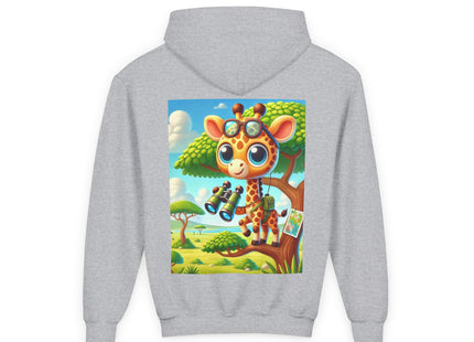 Giraffe Lookout Youth Heavy Blend Hooded Sweatshirt