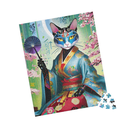 Cyberpunk Geisha Puzzle (110, 252, 520, 1014-piece)