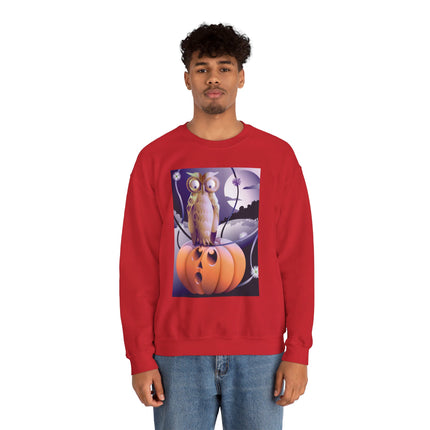 The Startled Pumpkin Unisex Heavy Blend™ Crewneck Sweatshirt