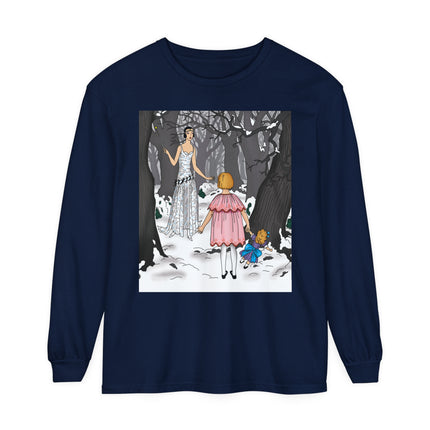 Fairy Tale Elegance Unisex Garment-dyed Long Sleeve T-Shirt