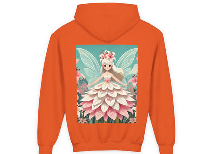 Lily Fairy in Bloom Youth Heavy Blend Hooded Sweatshirt