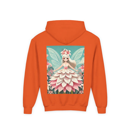 Lily Fairy in Bloom Youth Hooded Sweatshirt – Grace, Beauty & Gentle Magic