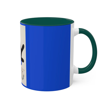 Illustrations of Japanese Toys Pl.009 by Kawasaki Kyosen Colorful Mugs, 11oz