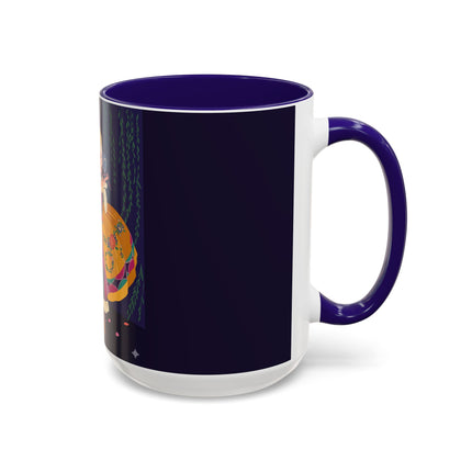 Moonlit Masquerade: The Fairy Queen's Ball Colorful Mug (11oz, 15oz) – Fairy Tale Elegance, Fantasy Charm & Enchanted Style