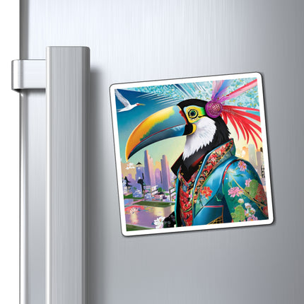 Cyber Toucan Chic Magnet (3 Sizes)