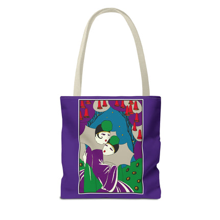Two Pierrots Tote Bag (AOP)