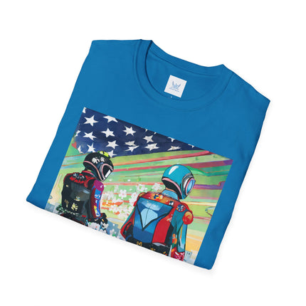 NSA Cyber Punk Computer Hacking Team Softstyle T-Shirt