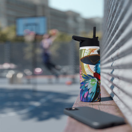 Tech Plumes Stainless Steel Water Bottle