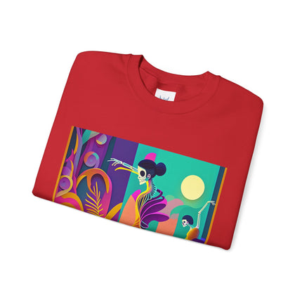 Dance of the Skeleton Ballerinas Unisex Heavy Blend™ Crewneck Sweatshirt