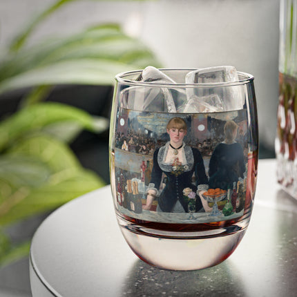 A Bar at the Folies-Bergère by Edouard Manet Whiskey Glass