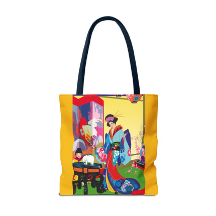 A Timeless Journey by Umberto Brunelleschi Tote Bag (AOP)