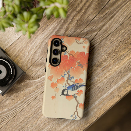 Japanese Bird and Branch by Ohara Koson Phone Cases
