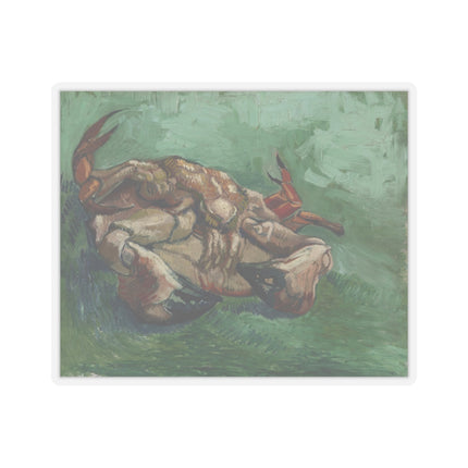 Crab on its Back by Vincent Van Gogh Kiss-Cut Stickers (4 Sizes)