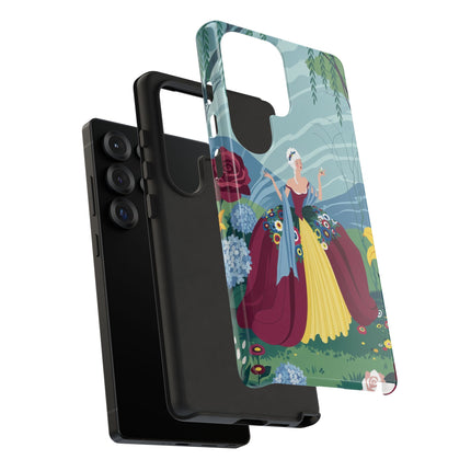🌹🌿 The Willow Garden Promenade Phone Case – Art Deco Floral Elegance